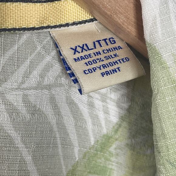 Tommy Bahamas Mens‎ Hawaii Print Shirt 100% Silk XXL - Picture 8 of 8